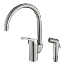 Load image into Gallery viewer, Grana Dish Genie Agrion sink sprayer faucet in brushed nickel finishing