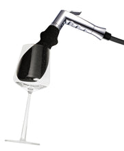 Load image into Gallery viewer, Dish Genie with Wine Glass Cleaning Sponge makes it easy to reach to the bottom of the glass.