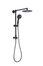 Load image into Gallery viewer, Polaris Retrofit Shower Set with 8" rainfall shower head & 3-setting handheld shower and slide bar (Oil Rubbed Bronze, Venetian Bronze)