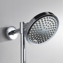 Load image into Gallery viewer, Polished chrome 6" high-pressure rain shower head of the Polaris 2 rain shower system