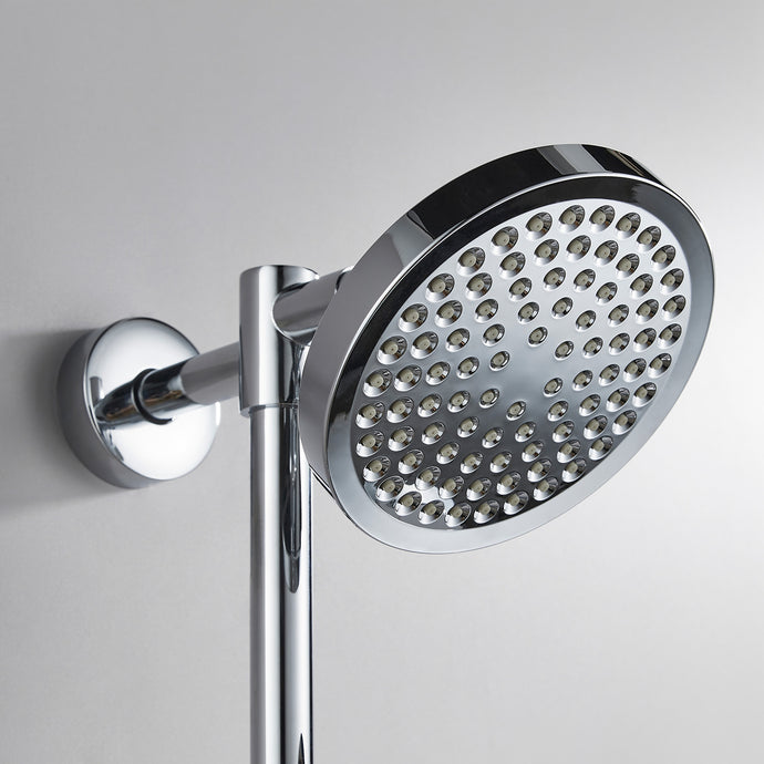 A New Shower System with High-Pressure Rain Showerhead