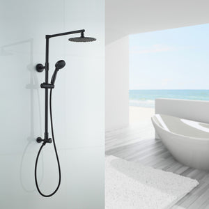 Polaris 3 Rain Shower System for Retrofit & Remodel with Handheld Shower & Height Extension