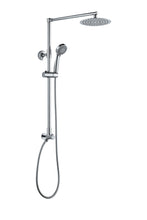 Load image into Gallery viewer, Polaris 3 retrofit rain shower system in Chrome is a rain shower head with handheld combo made from high-quality materials
